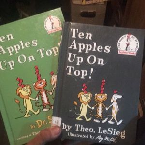 Vintage dr Seuss books